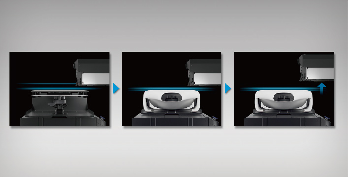 打印头间距自动调节功能