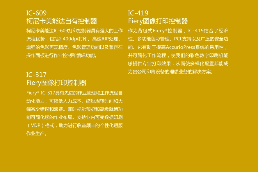 先进的打印控制器