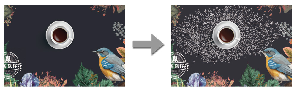 采用扩宽创意的光墨水水,制作高利润的产品